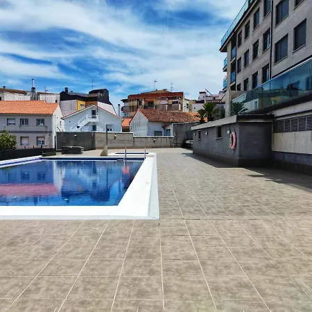 Desconectaengalicia Atico La Perla, Piscina Y Pista Tenis アパート *