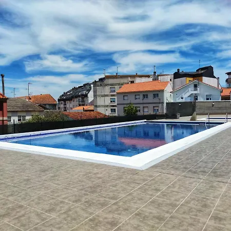 Desconectaengalicia Atico La Perla, Piscina Y Pista Tenis * サンシェンショ