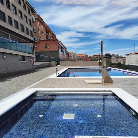 アパート Desconectaengalicia Atico La Perla, Piscina Y Pista Tenis *