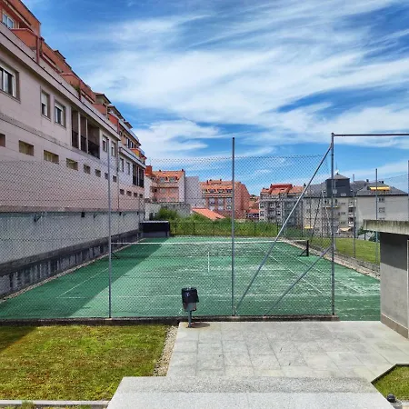 Desconectaengalicia Atico La Perla, Piscina Y Pista Tenis アパート