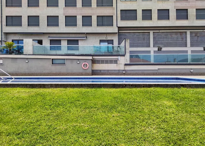 Desconectaengalicia Atico La Perla, Piscina Y Pista Tenis Διαμέρισμα