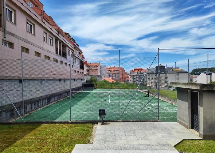 Desconectaengalicia Atico La Perla, Piscina Y Pista Tenis Διαμέρισμα