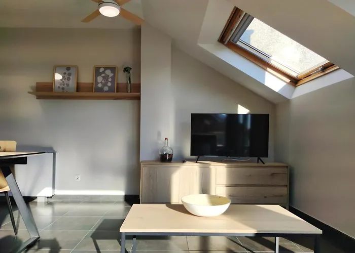 Διαμέρισμα Desconectaengalicia Atico La Perla, Piscina Y Pista Tenis